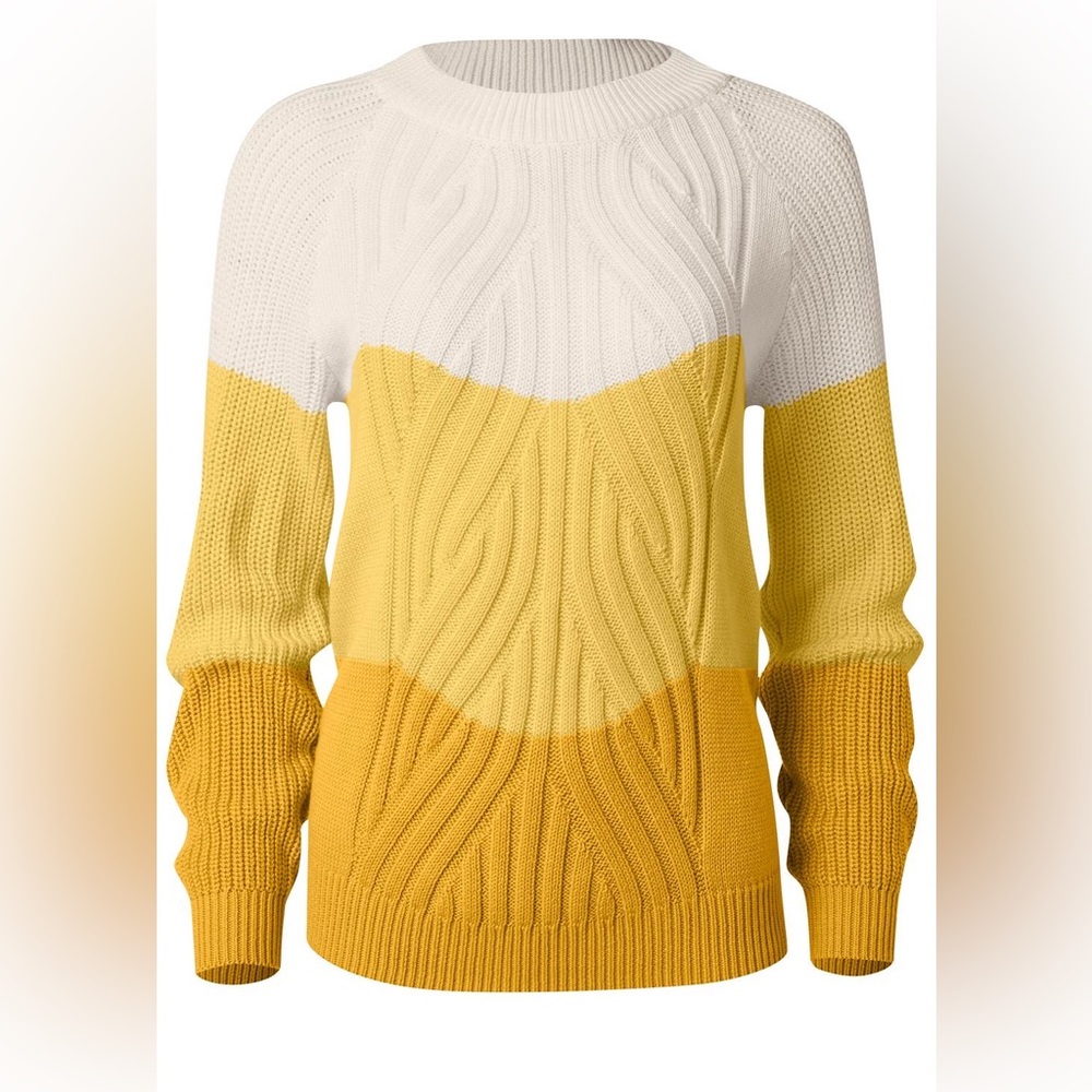 VENUS Block Sweater